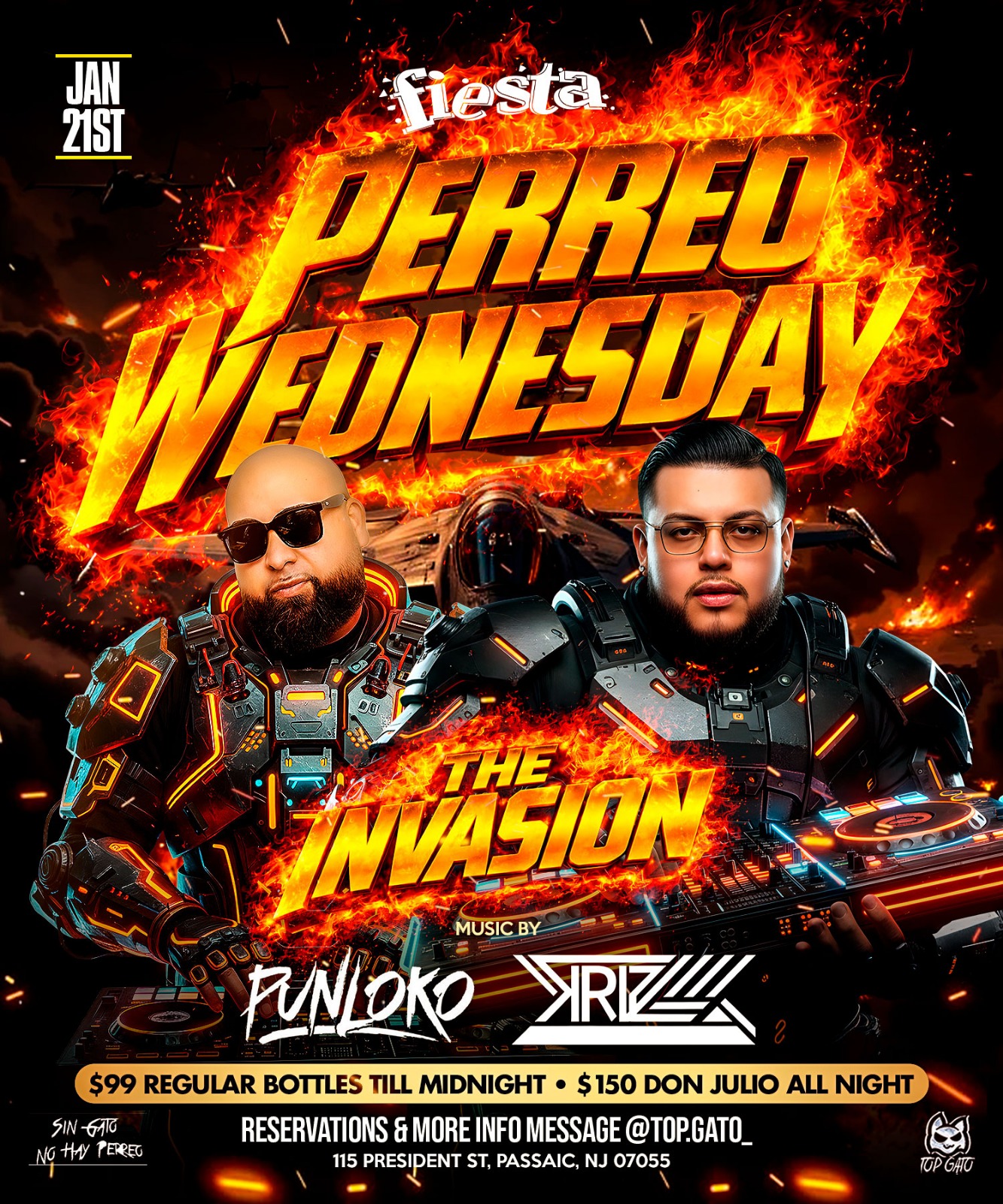 PERREO WEDNESDAY - THE INVASION