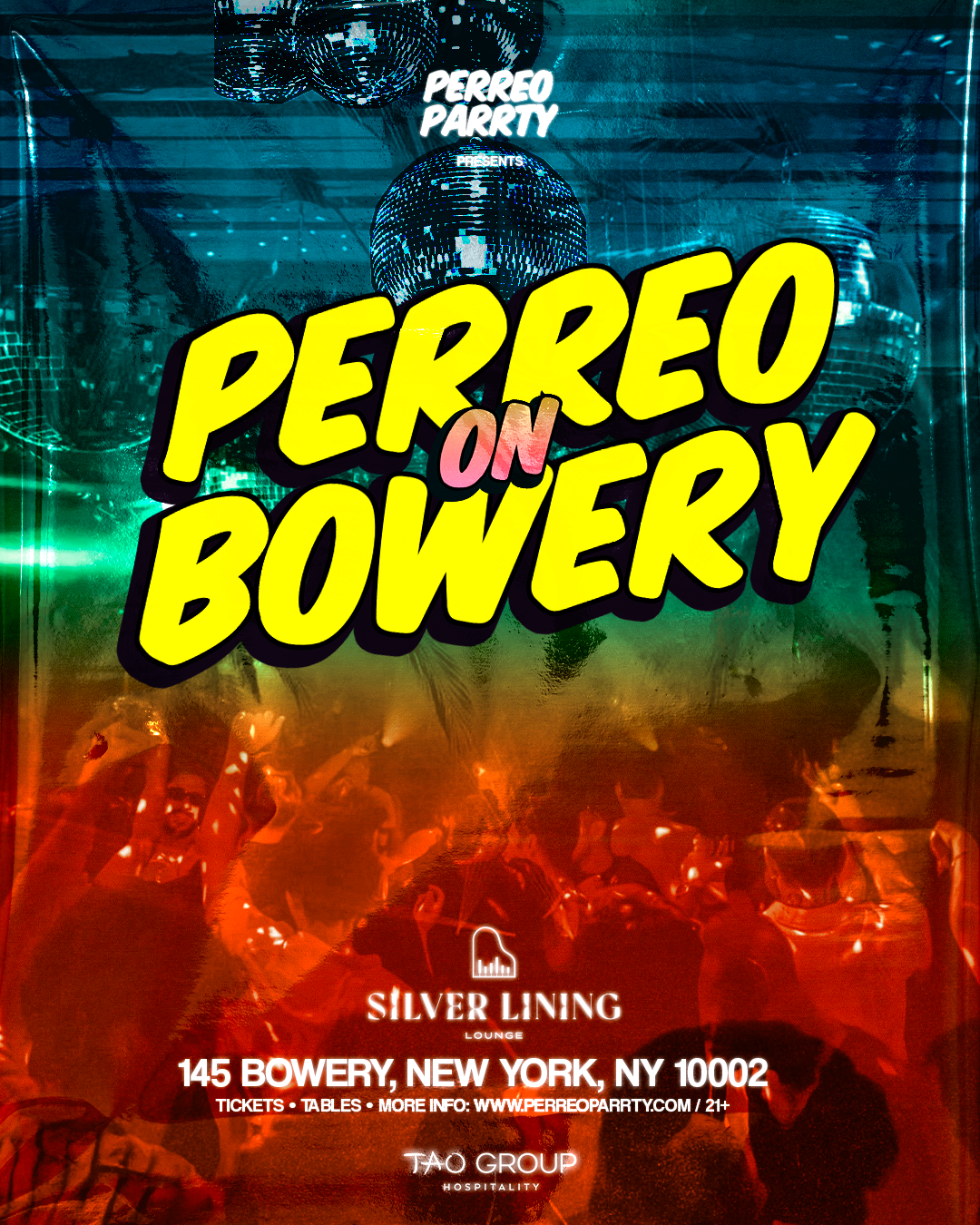 Buy tickets for PERREO ON BOWERY - Latin & Reggaeton Party at Silver Lining PERREO ON BOWERY - Latin & Reggaeton Party at Silver Lining