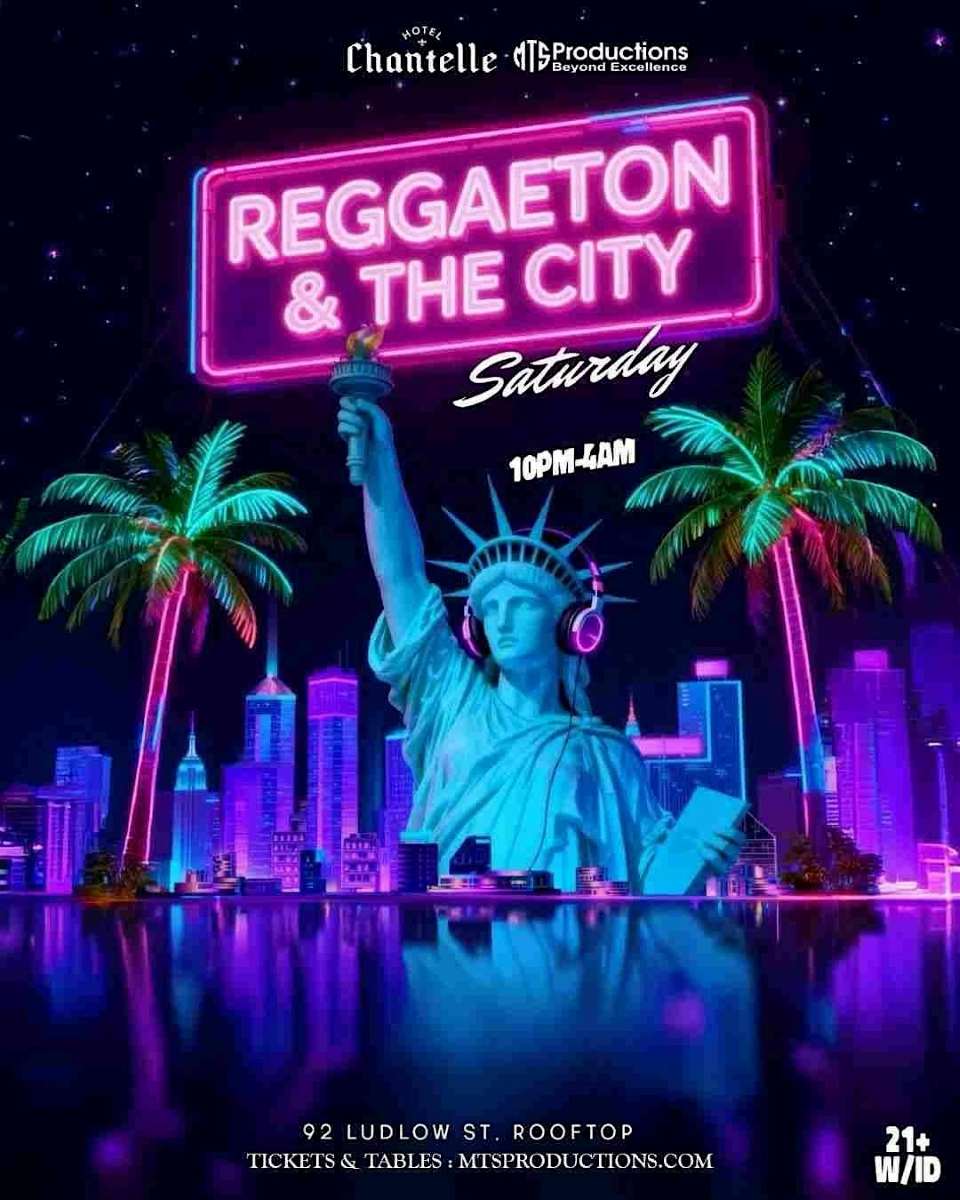 Buy tickets for Reggaeton & the City Rooftop Party Saturday at Hotel Chantelle – Feb 7th Reggaeton & the City Rooftop Party Saturday at Hotel Chantelle – Feb 7th