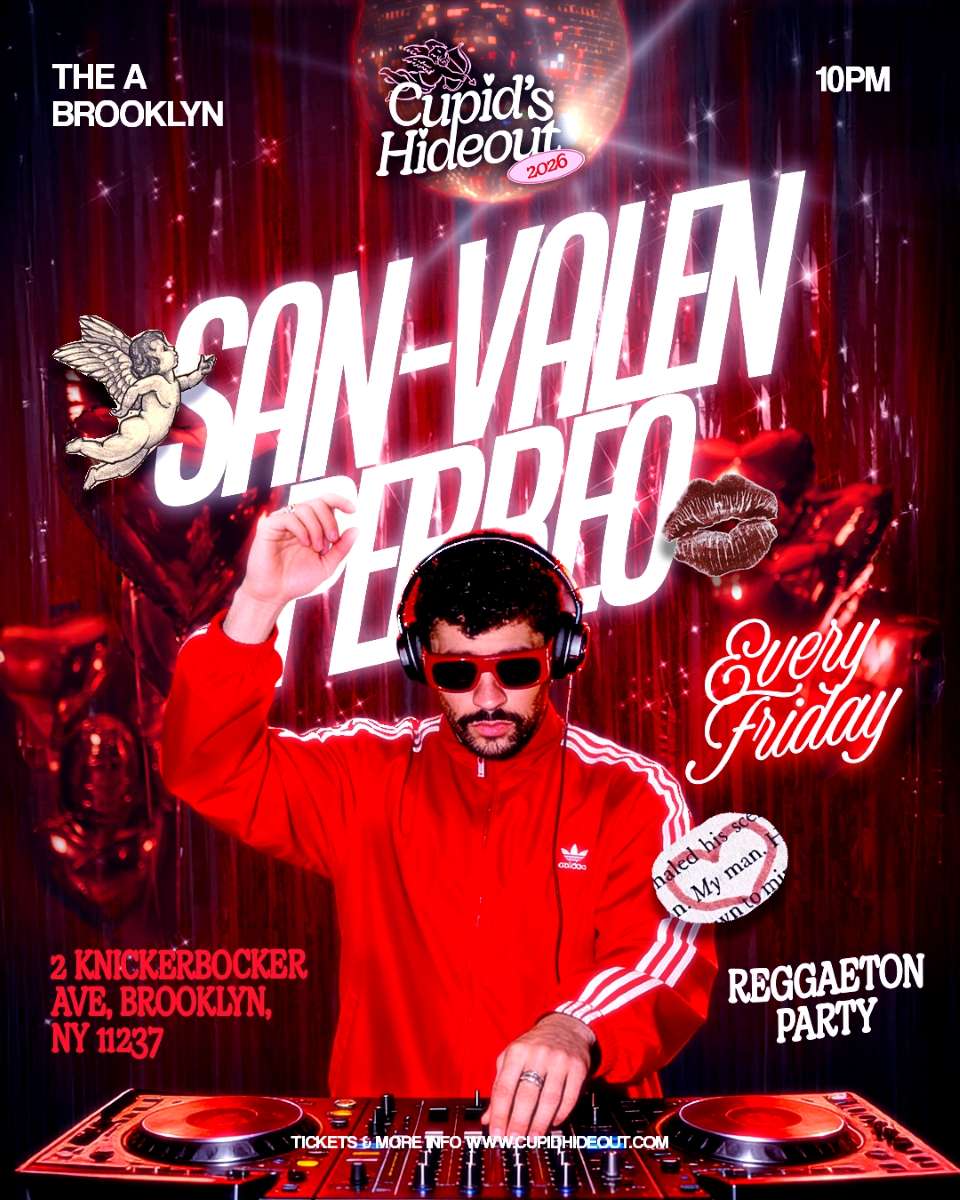 Buy tickets for San Valen Perreo – Latin & Reggaeton Party at Ainsworth Brooklyn San Valen Perreo – Latin & Reggaeton Party at Ainsworth Brooklyn