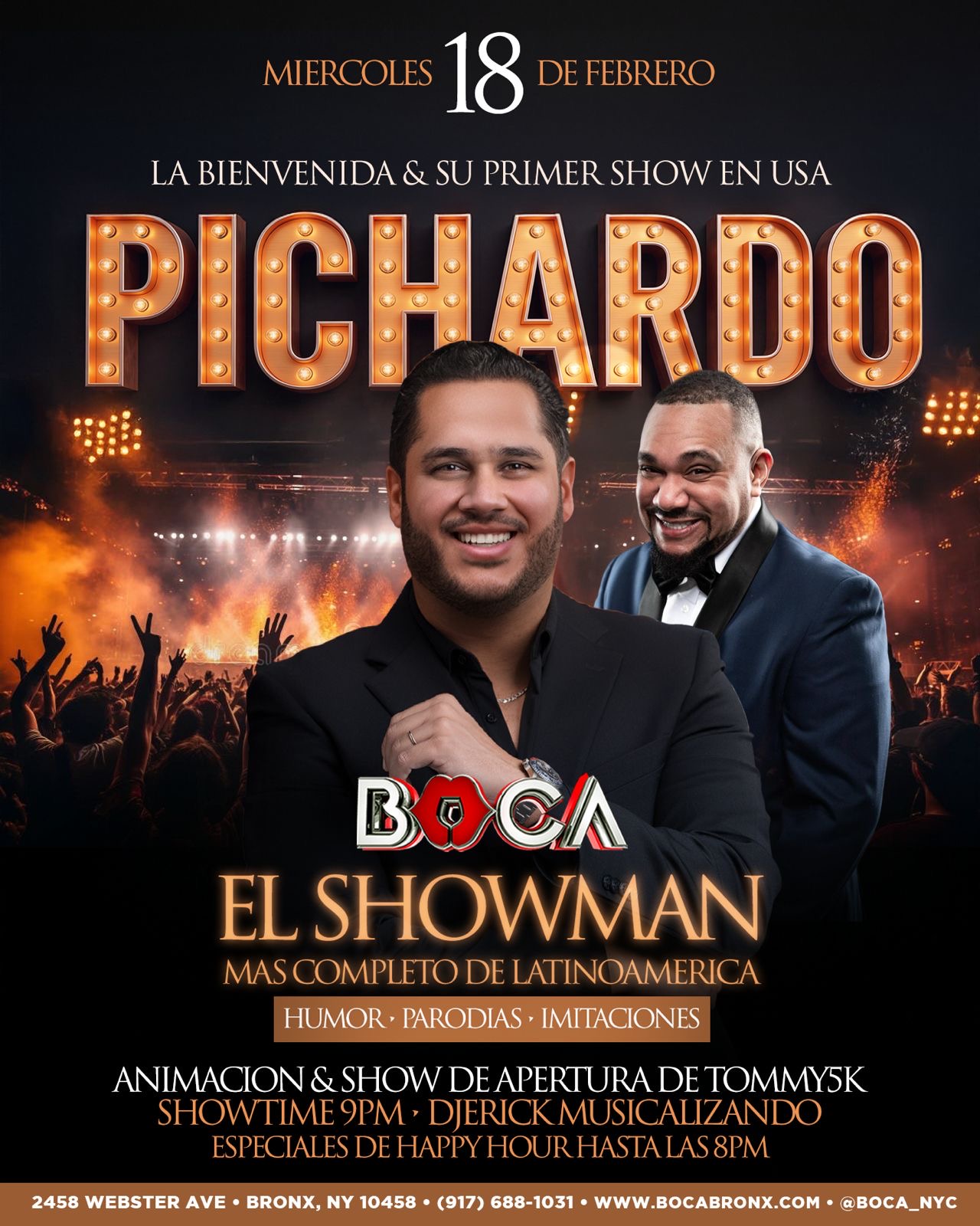 Buy tickets for PICHARDO - EL SHOWMAN PICHARDO - EL SHOWMAN