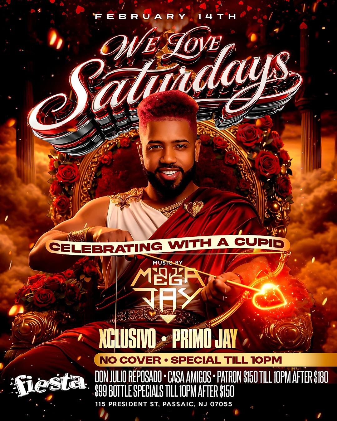 WE LOVE SATURDAY - CELEBRATING WITH A CUPID