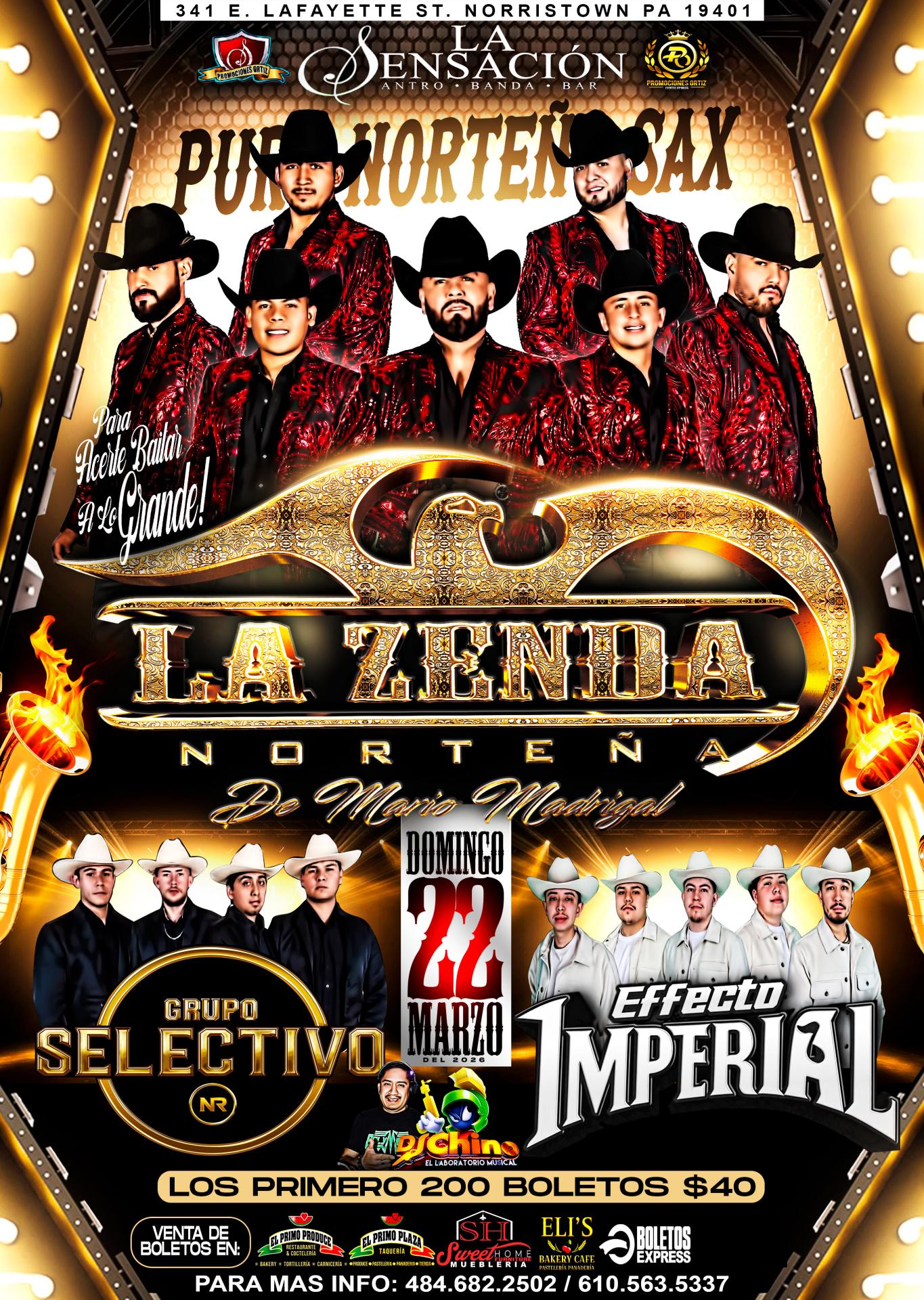 LA ZENDA NORTEÑA | GRUP SELECTIVO | EFFECTO IMPERIAL