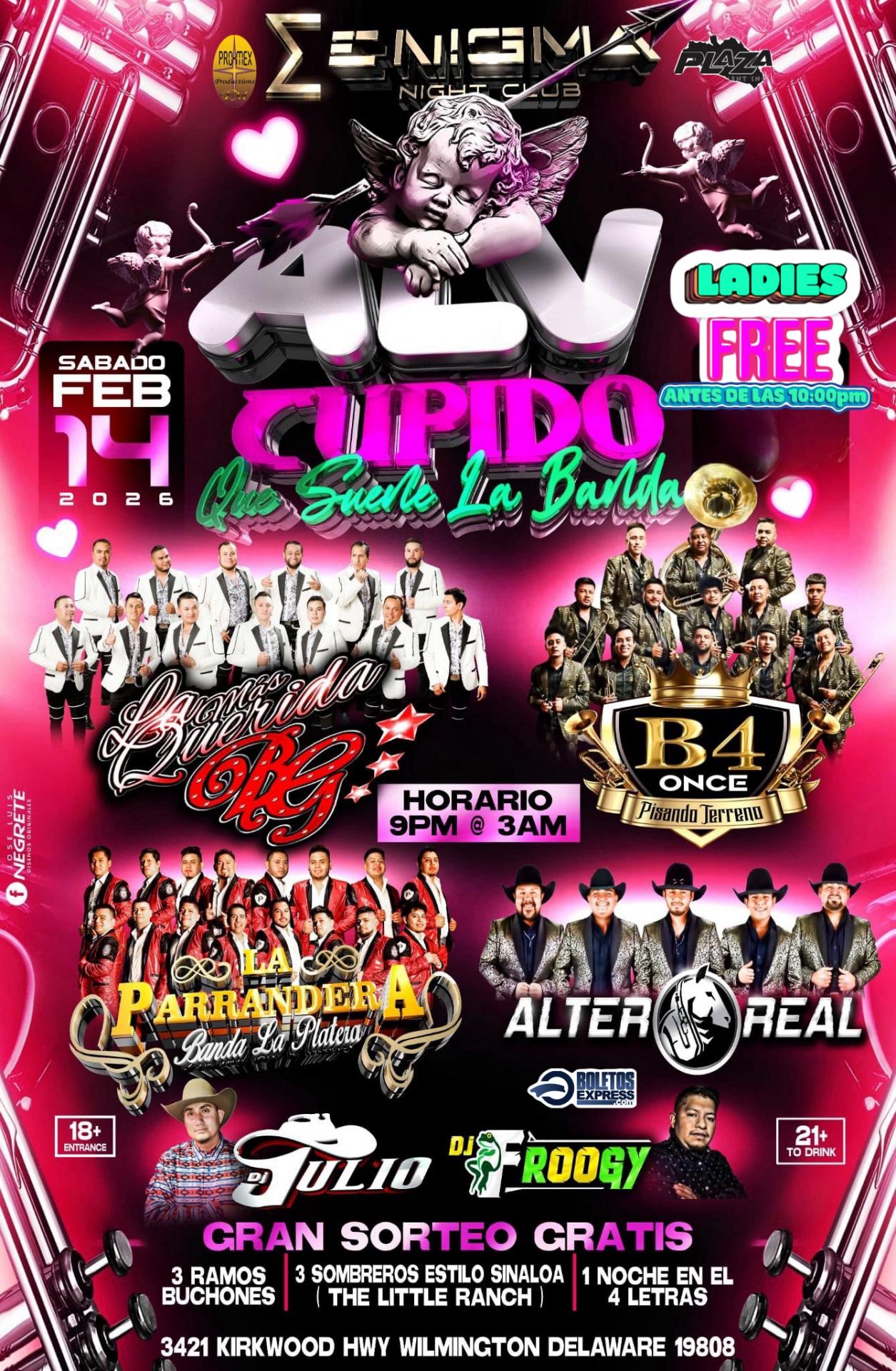 Buy tickets for LA MAS QUERIDA | B4 ONCE | LA PARRANDERA | ALTER REAL LA MAS QUERIDA | B4 ONCE | LA PARRANDERA | ALTER REAL