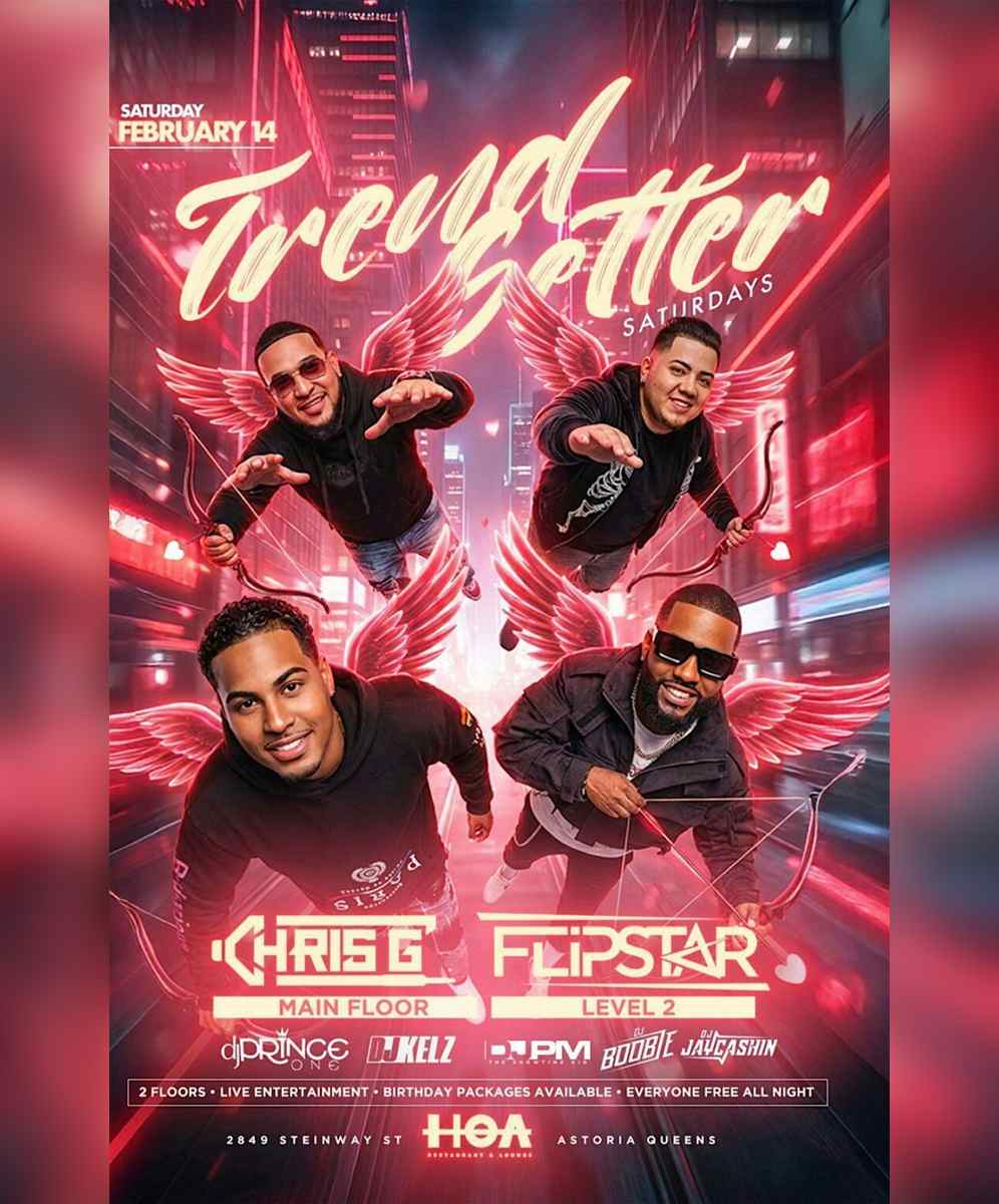 TrendSetter Saturdays | Free Party in Astoria Queens at HOA