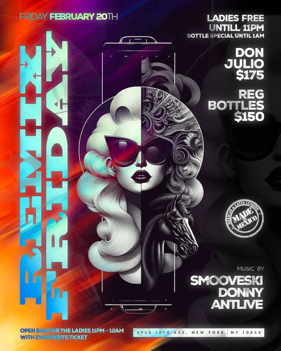 Remix Friday at Made in Mexico NYC | Ladies Night & DJs