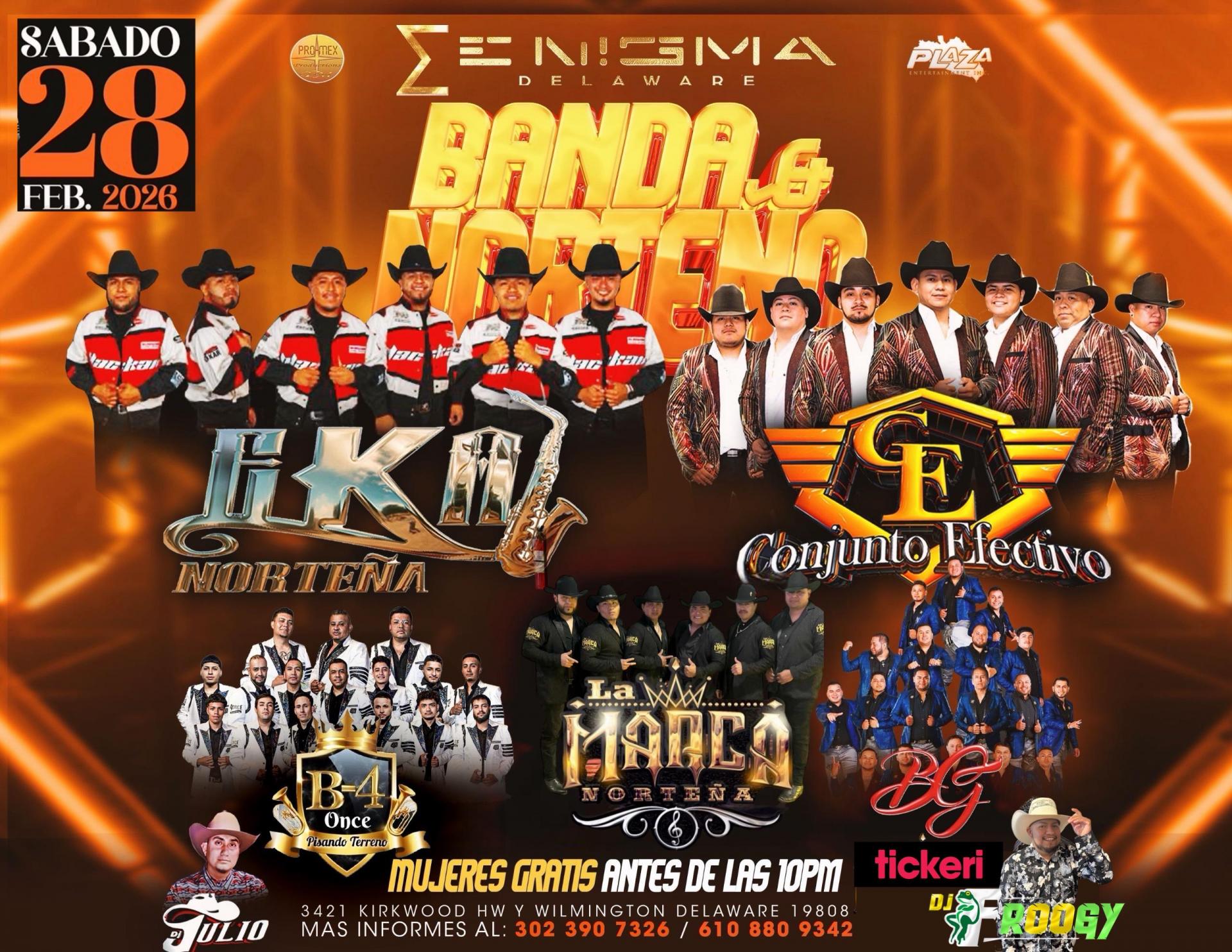 Buy tickets for NORTENO & BANDA NORTENO & BANDA