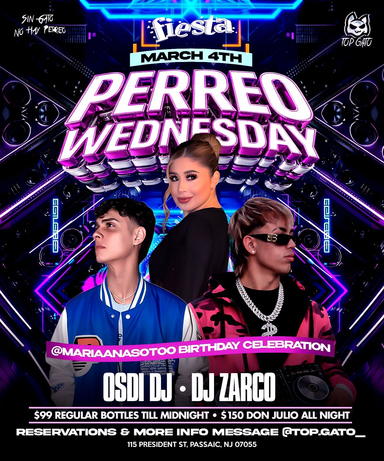 Buy tickets for PERREO WEDNESDAY - @MARIANASOTOO BIRTHDAY CELEBRATION PERREO WEDNESDAY - @MARIANASOTOO BIRTHDAY CELEBRATION