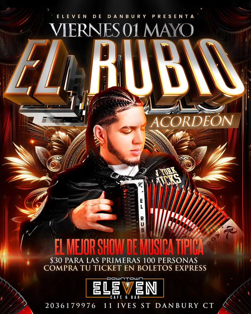 Buy tickets for EL RUBIO ACORDEON EL RUBIO ACORDEON
