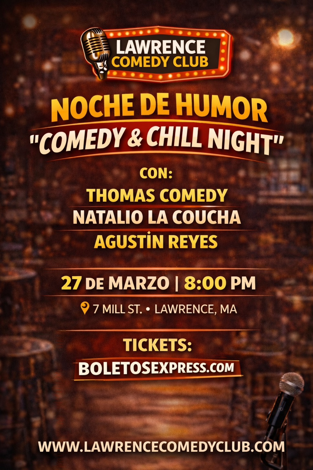 LAWRENCE COMEDY CLUB