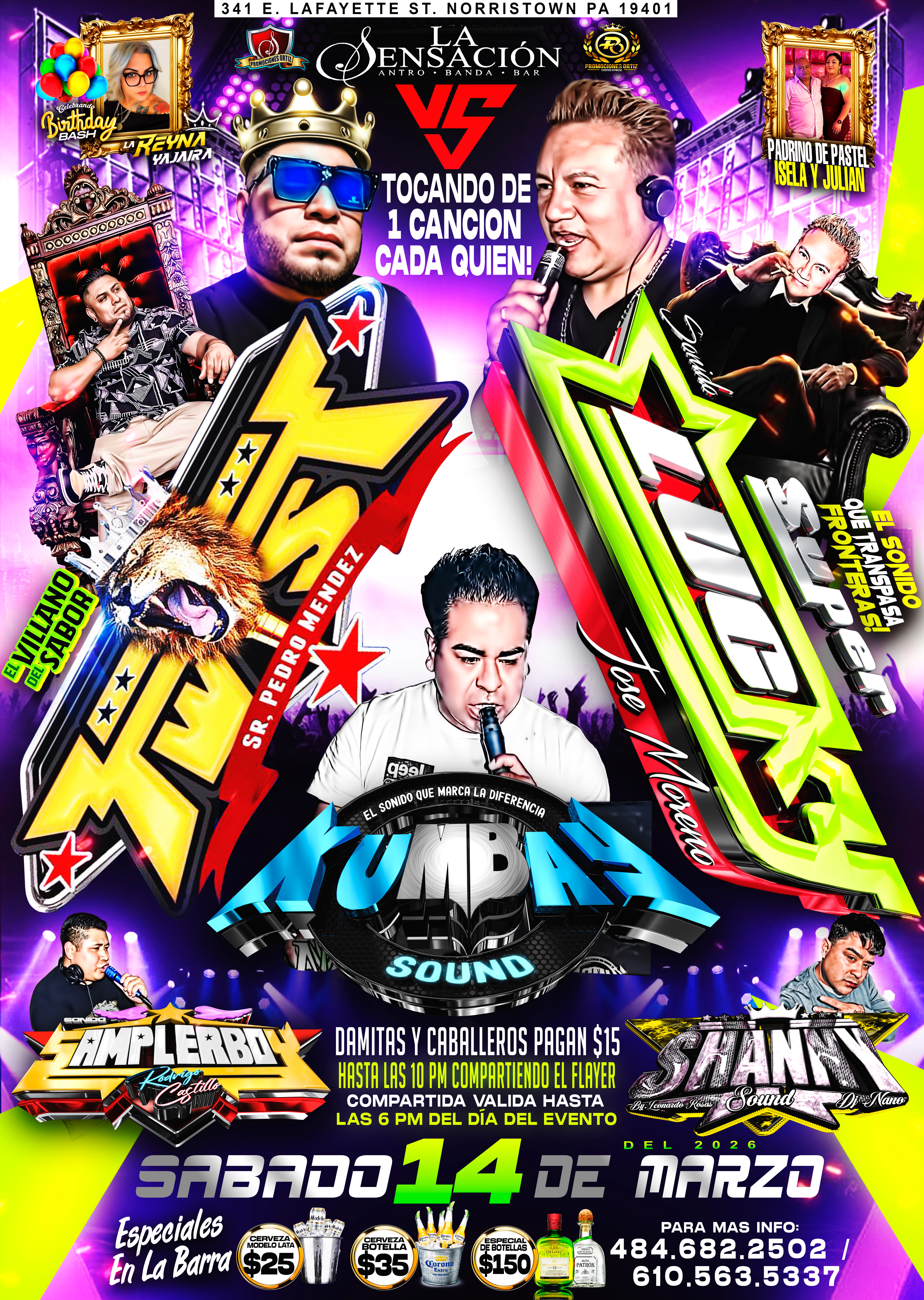 Buy tickets for TWIST VILLANO DEL SABOR | SUPER LUCKY | SONIDO KUMBAY TWIST VILLANO DEL SABOR | SUPER LUCKY | SONIDO KUMBAY