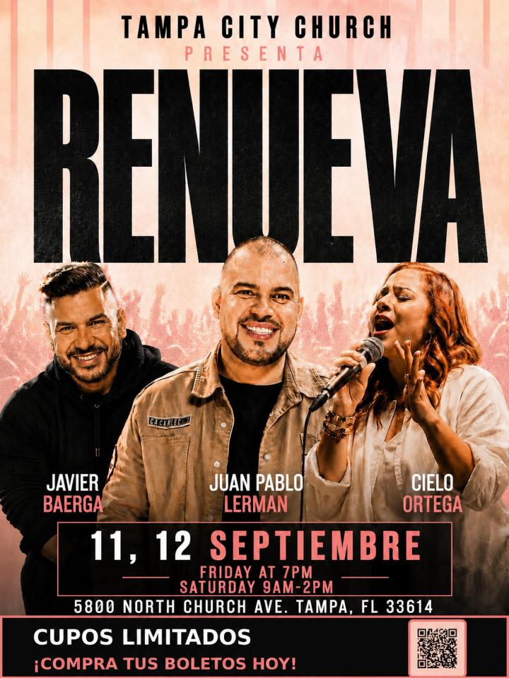 RENUEVA - 11, 12 DE SEPTIEMBRE (Costo de entrada cubre los 2 dias)