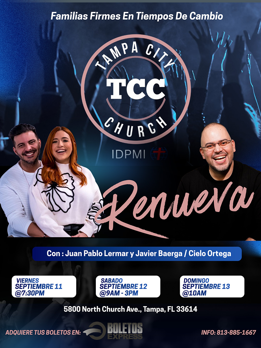 Buy tickets for RENUEVA - 11 / 12 / 13 SEPTIEMBRE RENUEVA - 11 / 12 / 13 SEPTIEMBRE
