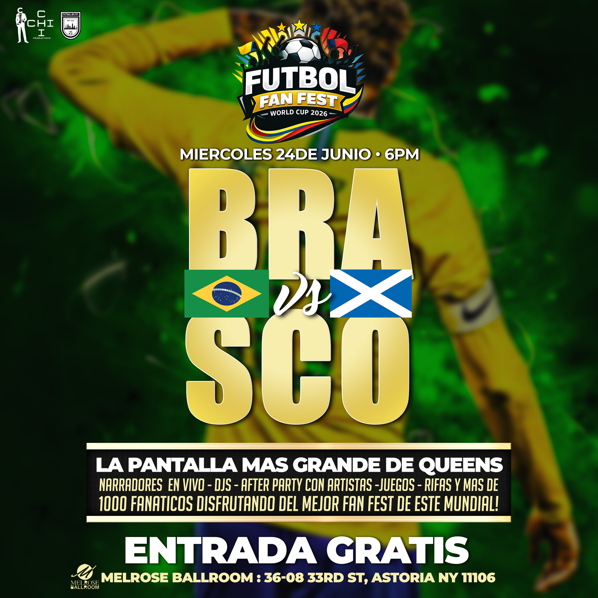BRASIL vs ESCOCIA