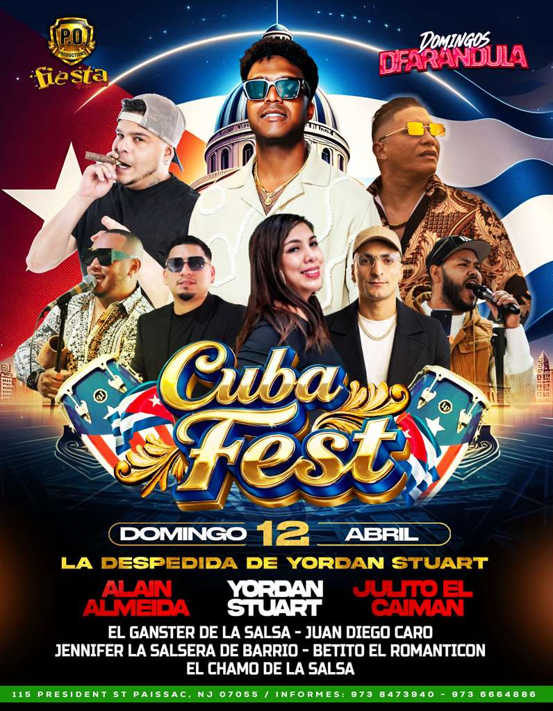 DOMINGOS DE FARANDULA, CUBA FEST - LA DESPEDIDA DE YORDAN STUART