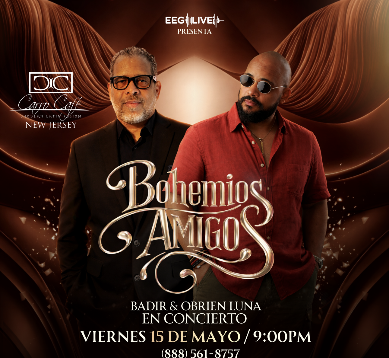 Buy tickets for Badir & Obrien Luna Badir & Obrien Luna