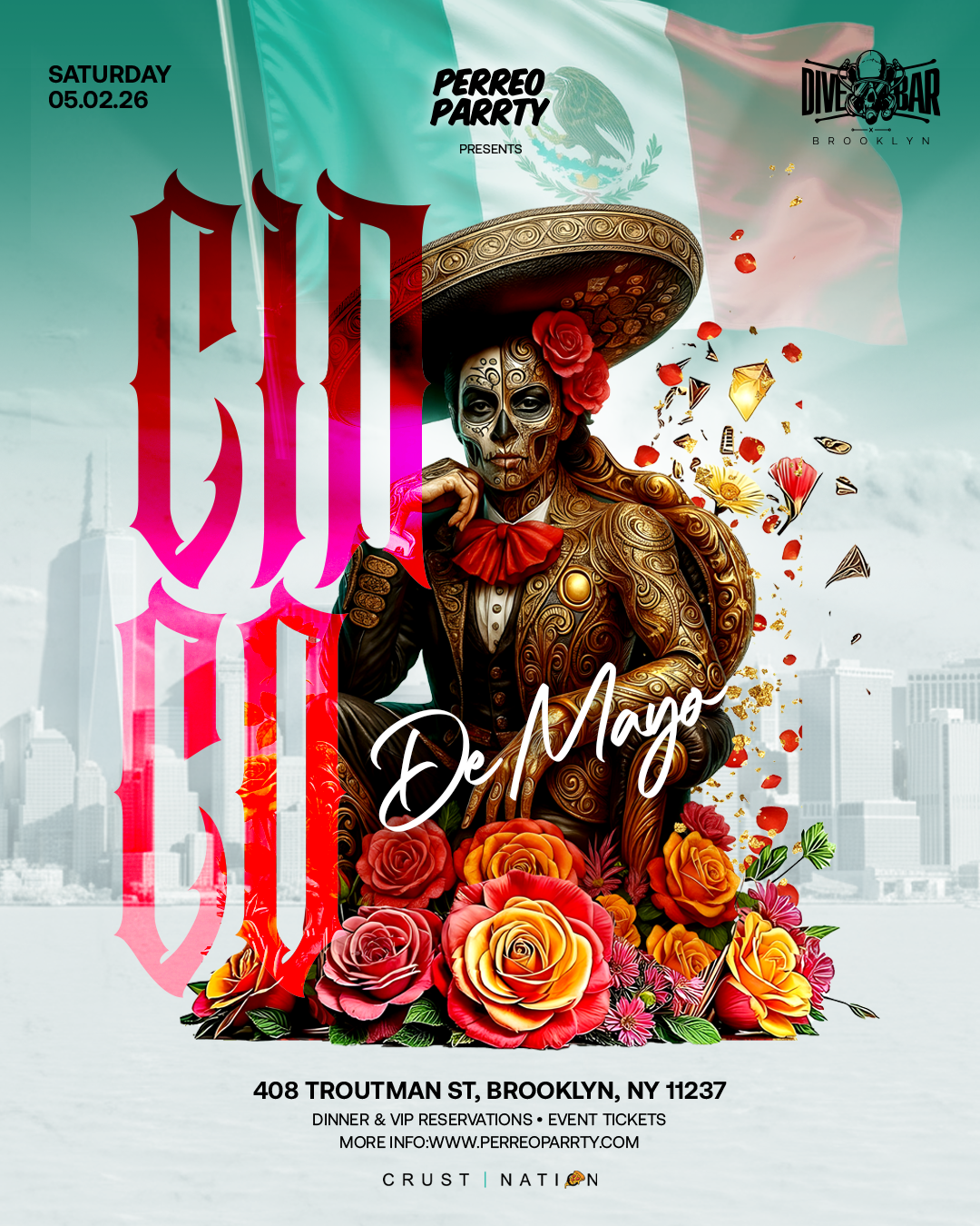 Buy tickets for Cinco De Mayo Party at Dive Bar Reggaeton & Latin Party Cinco De Mayo Party at Dive Bar Reggaeton & Latin Party