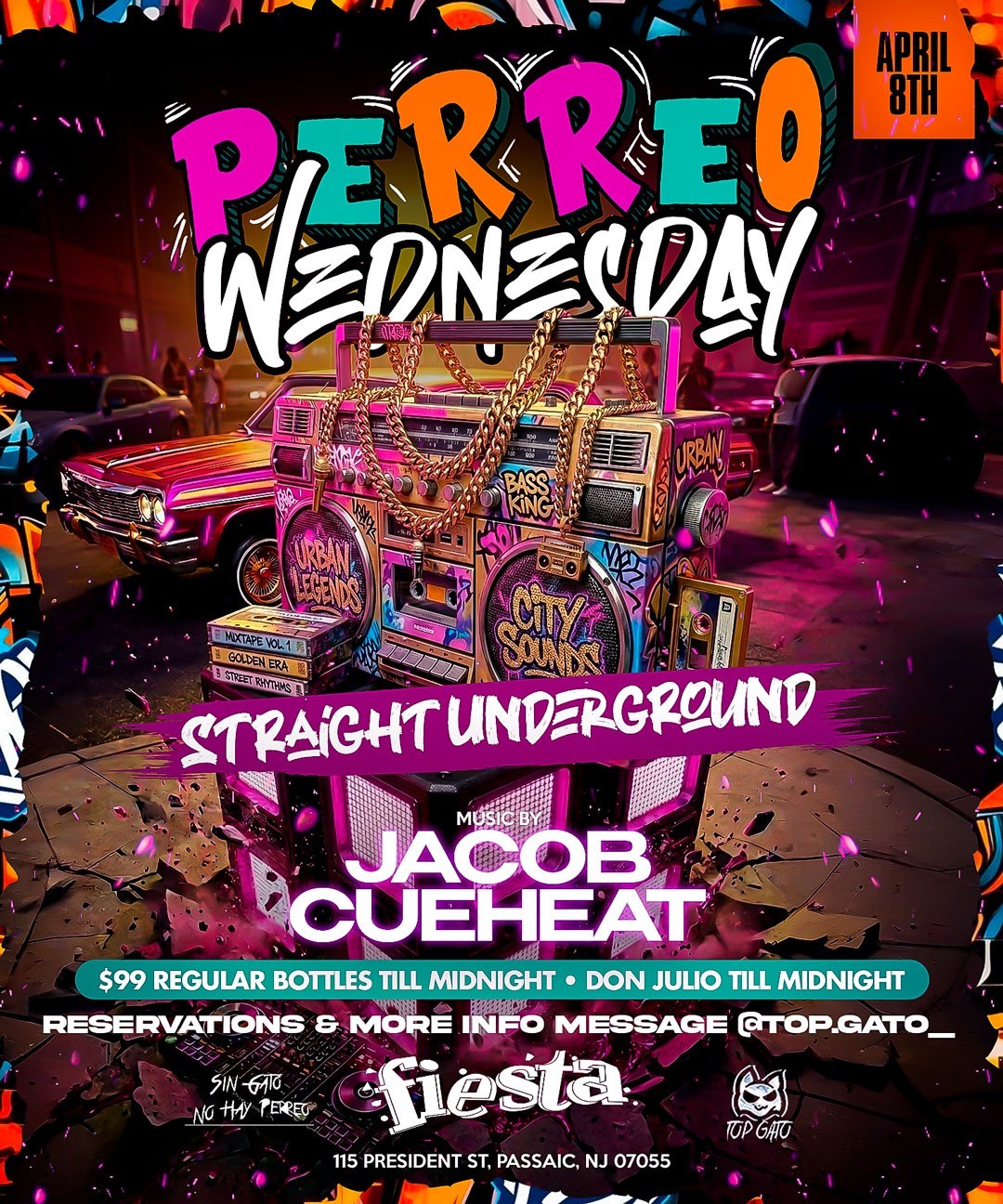 PERREO WEDNESDAY - STRAIGHT UNDERGROUND