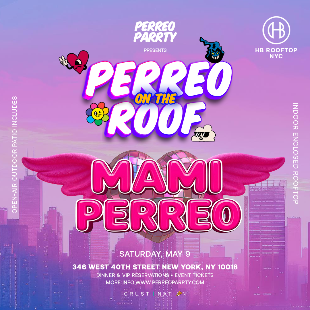 Buy tickets for Mami Perreo - HB Rooftop Midtown NYC Skyline Views Party Mami Perreo - HB Rooftop Midtown NYC Skyline Views Party