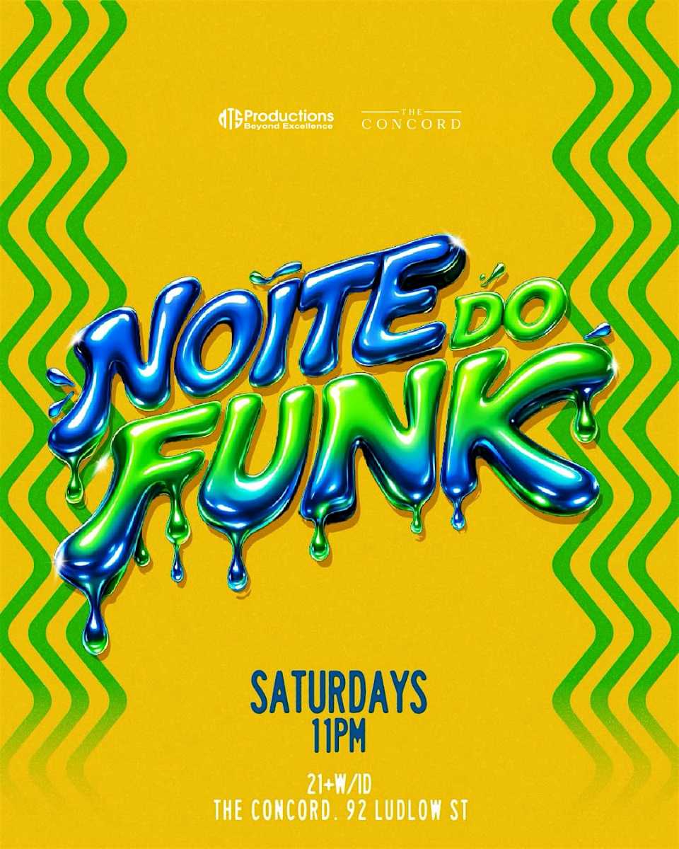 Experience Noite do Funk NYC on Saturday, Apr 11 in the Lower East Side