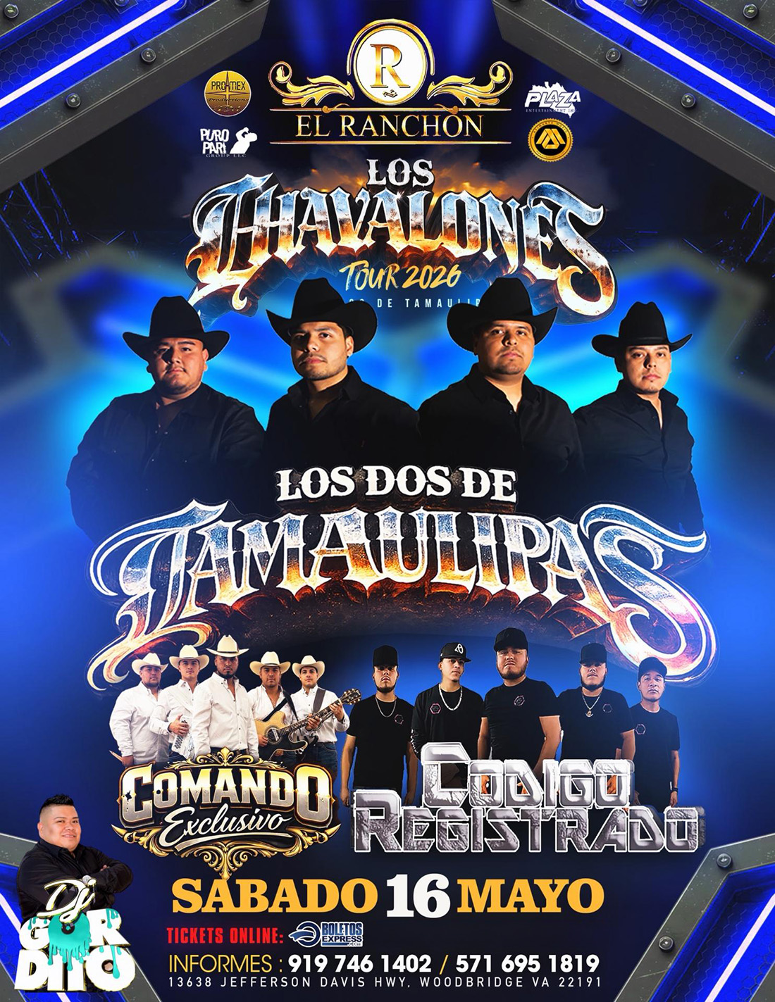 Buy tickets for LOS DOS DE TAMAULIPAS LOS DOS DE TAMAULIPAS