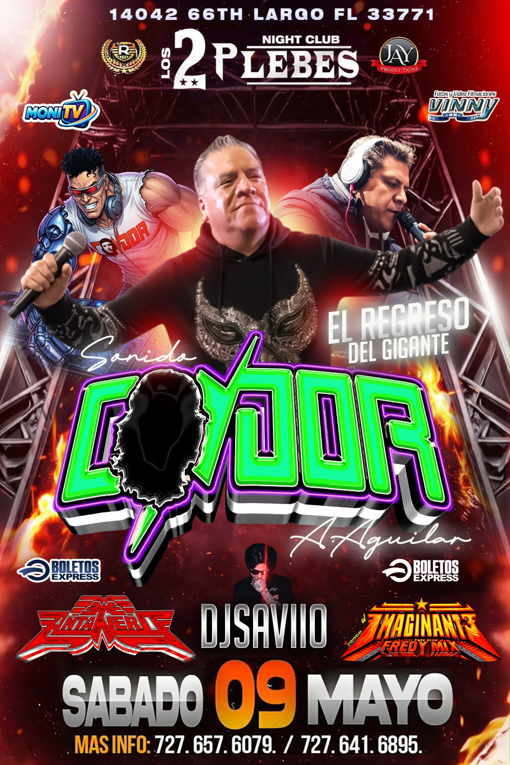 Buy tickets for SONIDO CONDOR A AGUILAR SONIDO CONDOR A AGUILAR