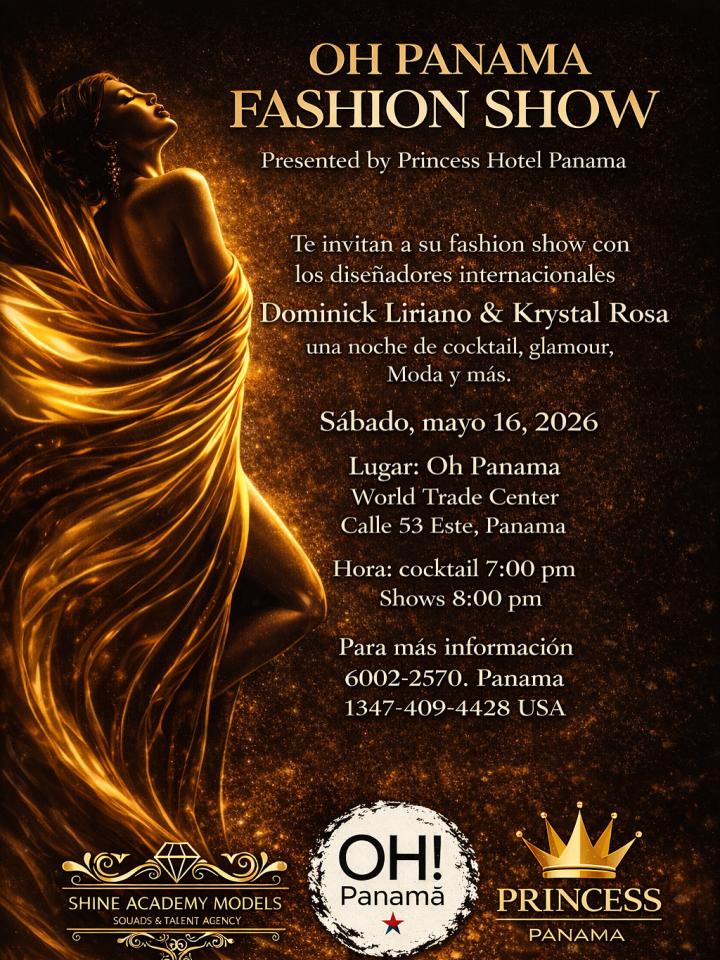 Buy tickets for OH PANAMA FASHION SHOW OH PANAMA FASHION SHOW