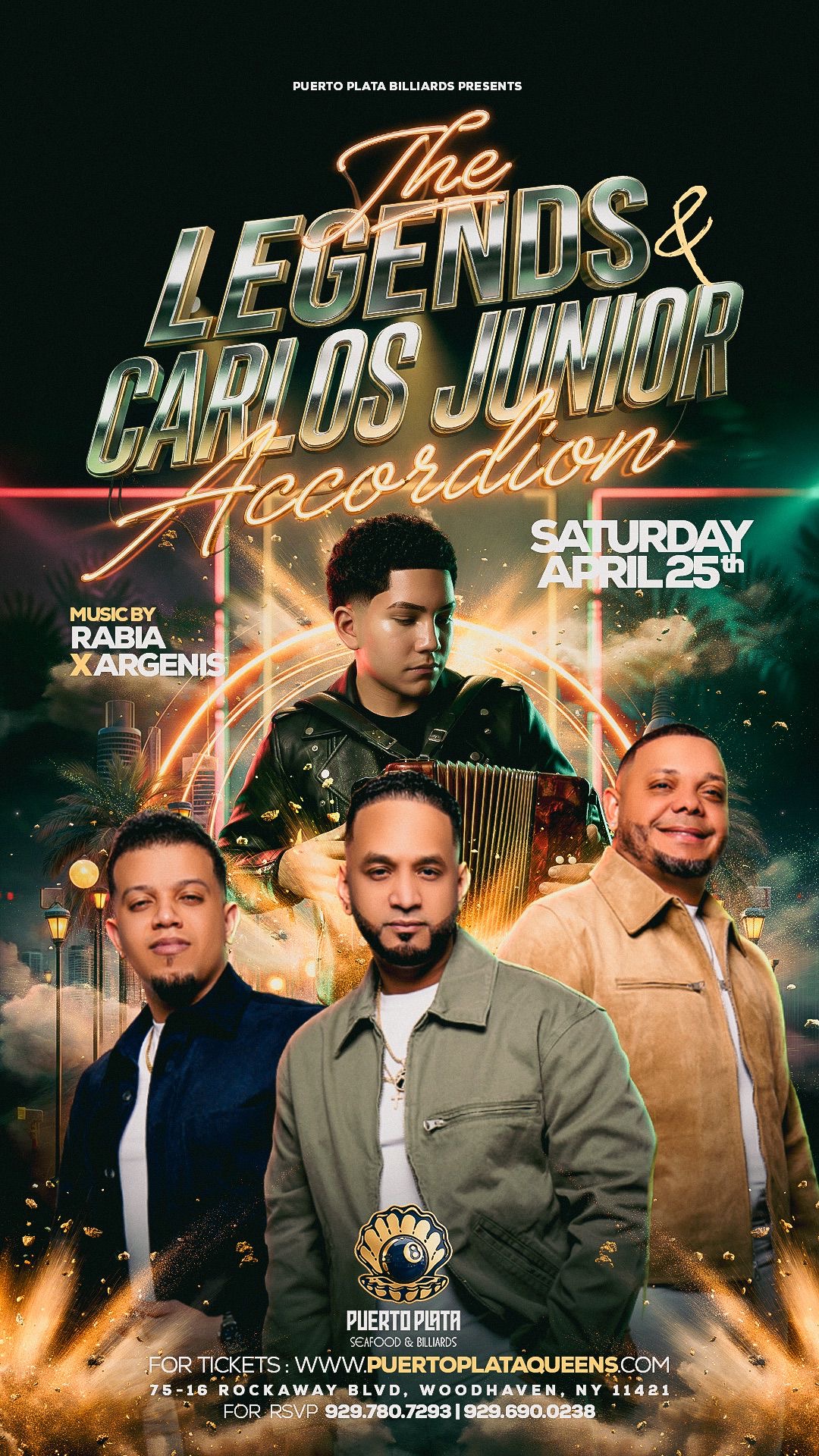 The Legends & Carlos Junior Accordion