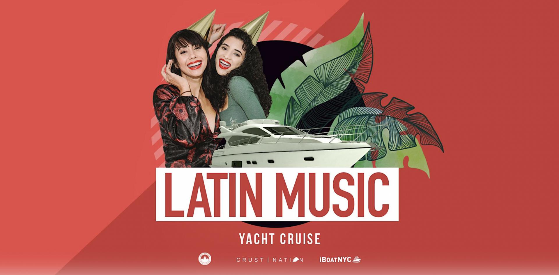 The #1 LATIN & REGGAETON Boat Party NYC Yacht Cruise