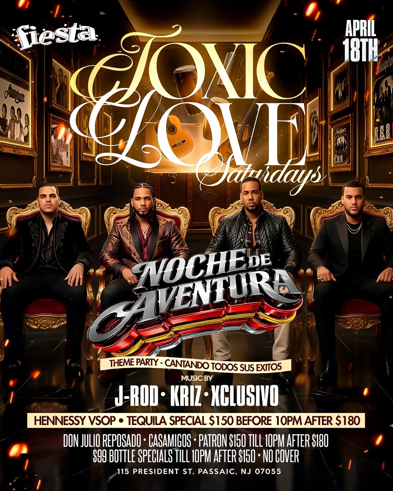 TOXIC LOVE SATURDAY - NOCHE DE AVENTURA