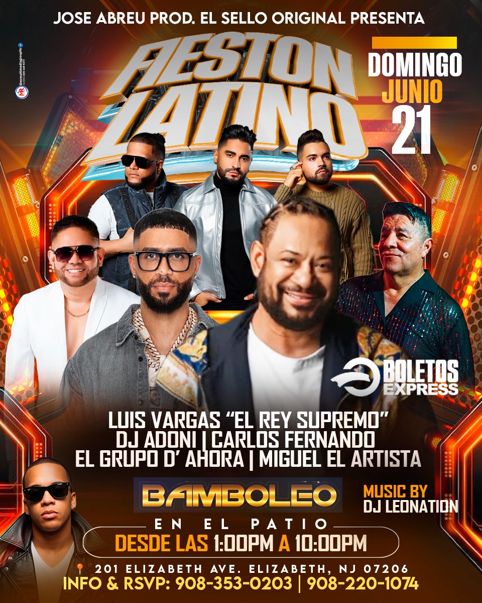 Buy tickets for FIESTON LATINO FIESTON LATINO