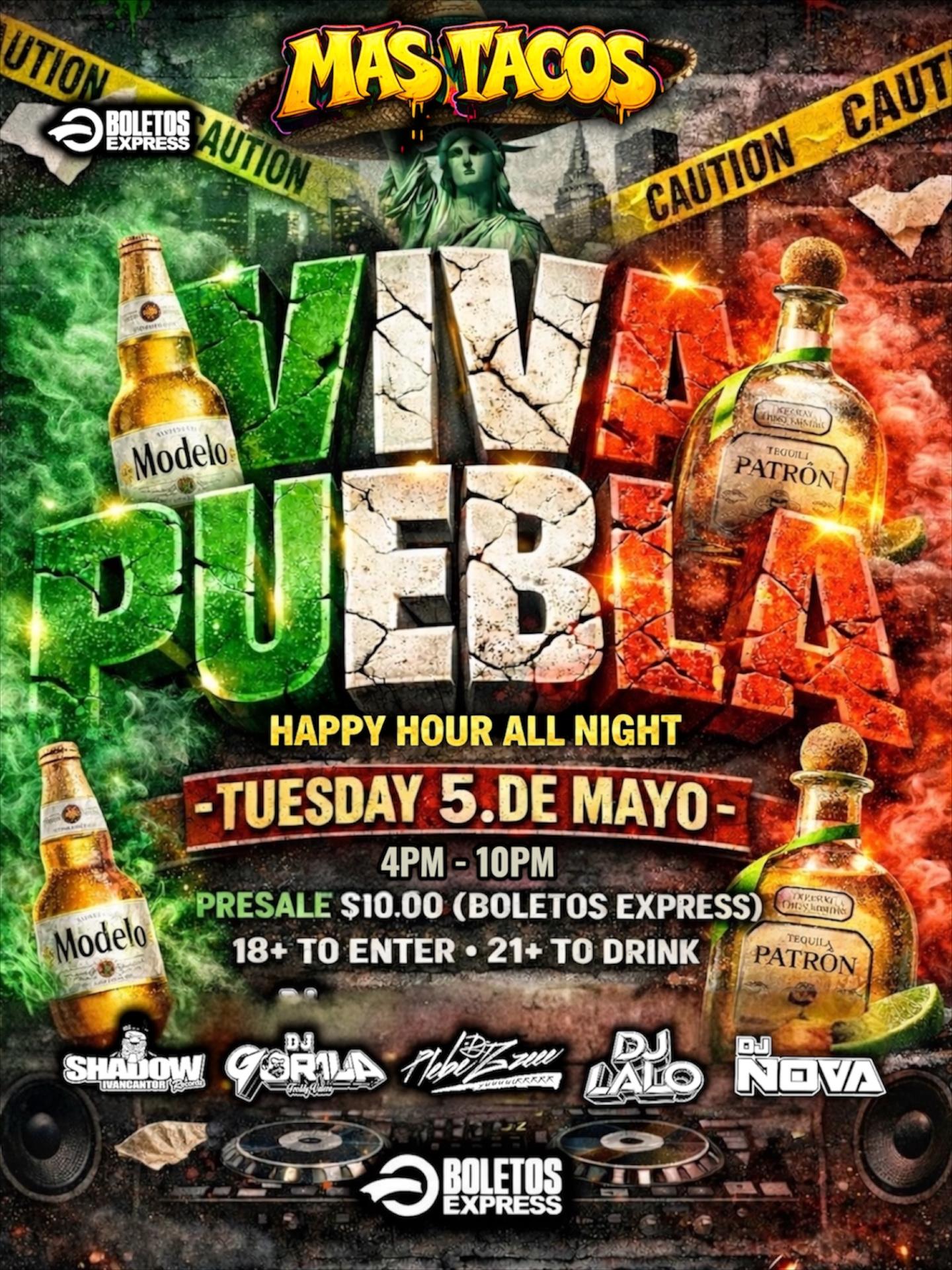 Cinco de mayo taco tuesday party