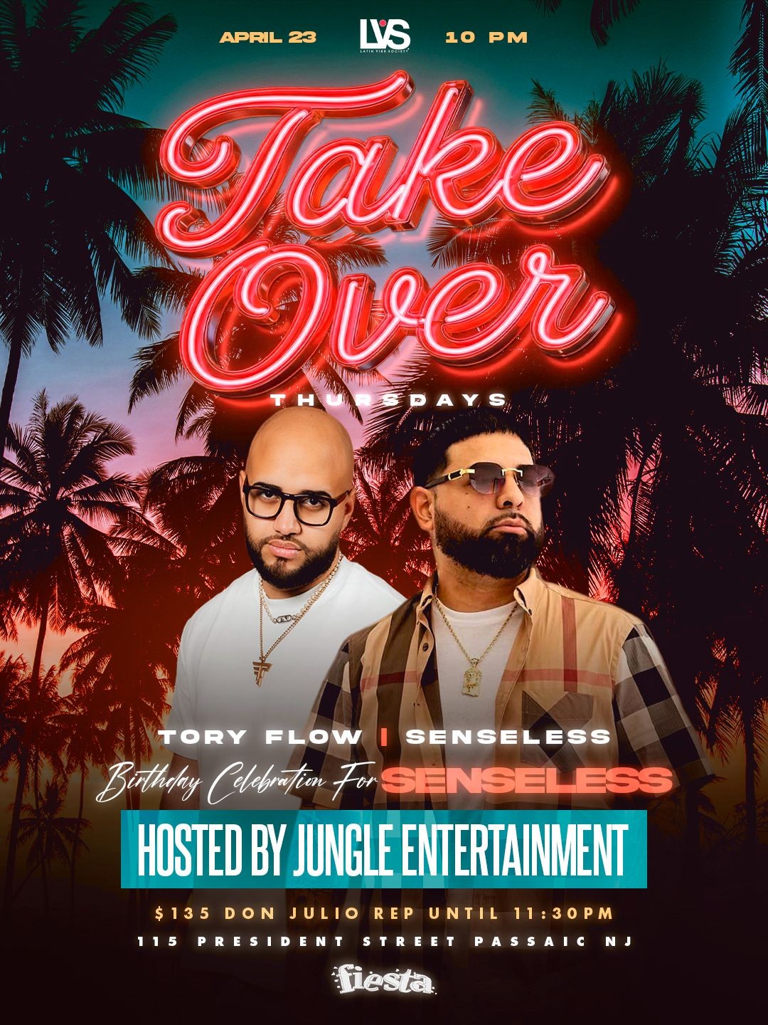 TAKEOVER THURSDAY - BIRTHDAY CELEBRATION FOR SENSELESS