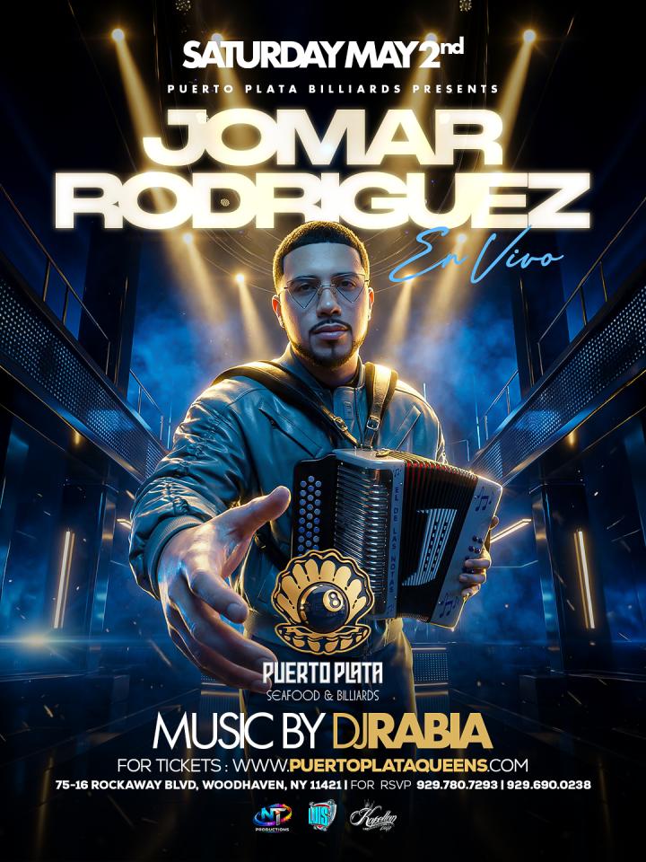 JOMAR RODRIGUEZ EN VIVO- PUERTO PLATA QUEENS