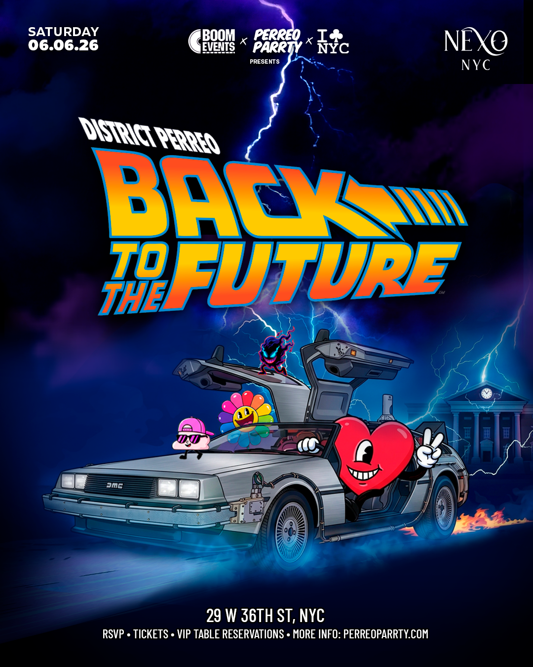 Buy tickets for Back to the Future Old School Reggaeton Party at NEXO Nightclub NYC Back to the Future Old School Reggaeton Party at NEXO Nightclub NYC