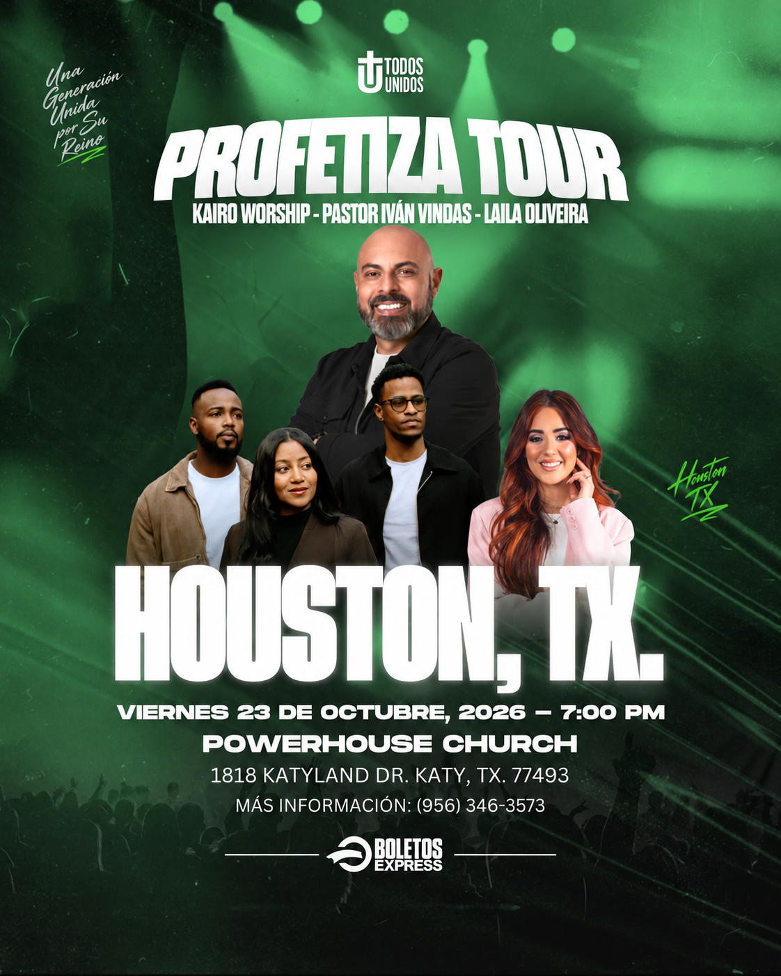 Buy tickets for PROFETIZA TOUR - HOUSTON, TX PROFETIZA TOUR - HOUSTON, TX