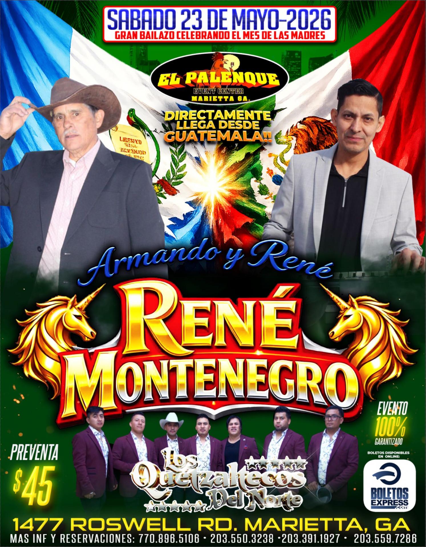 RENÉ MONTENEGRO | LOS QUETZALTECOS