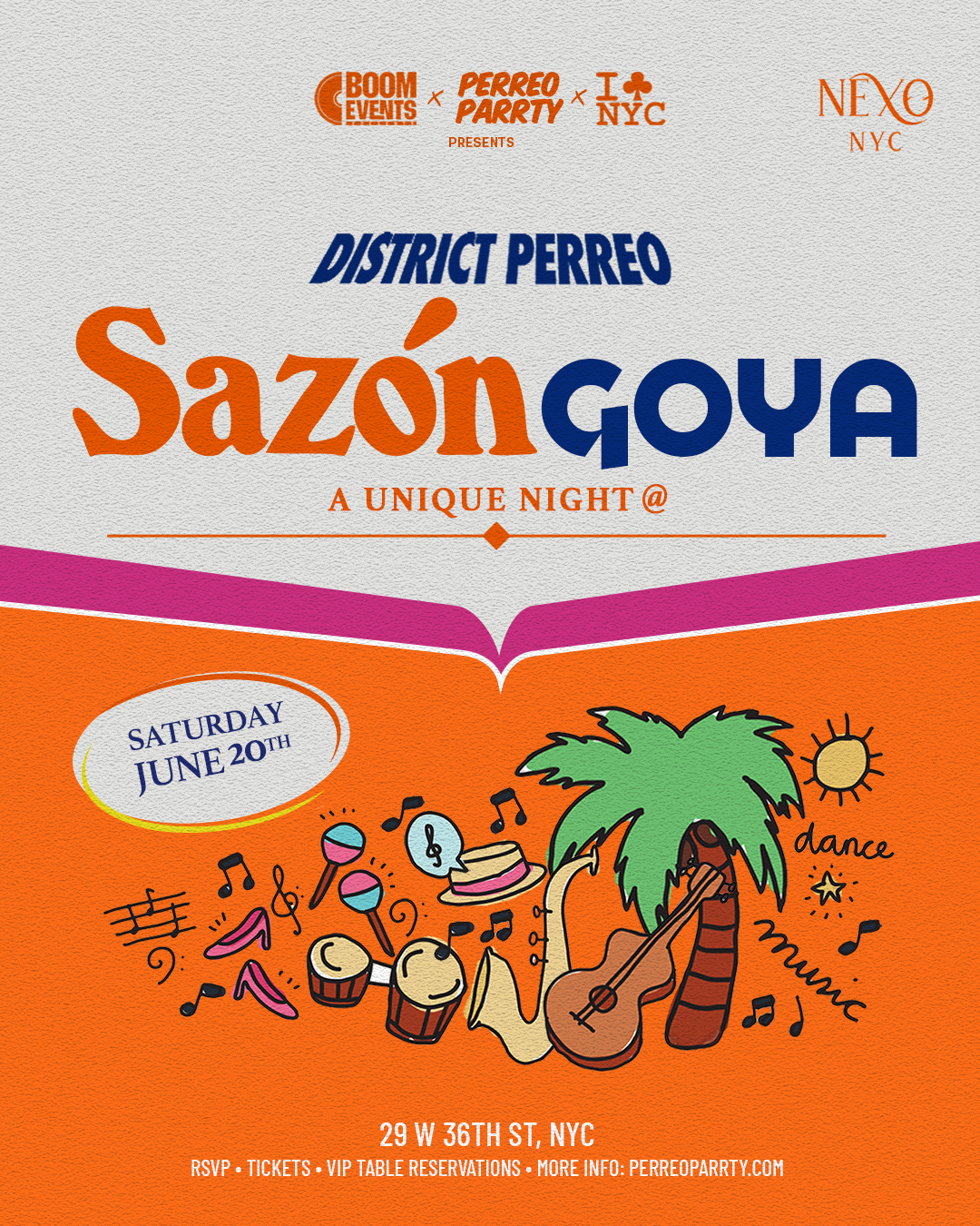 Sazon Latin & Reggaeton Party at NEXO Nightclub NYC