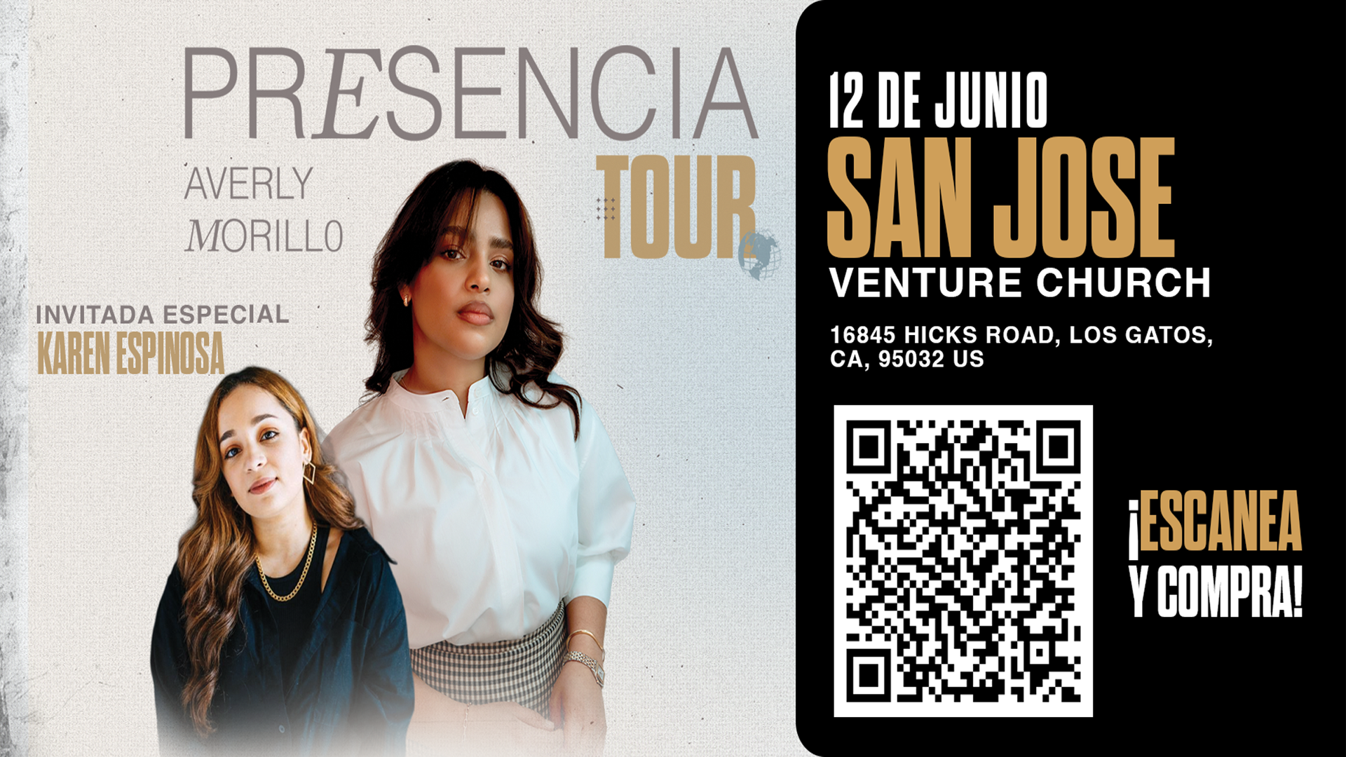 Buy tickets for AVERLY MORILLO | SAN JOSE, CA AVERLY MORILLO | SAN JOSE, CA