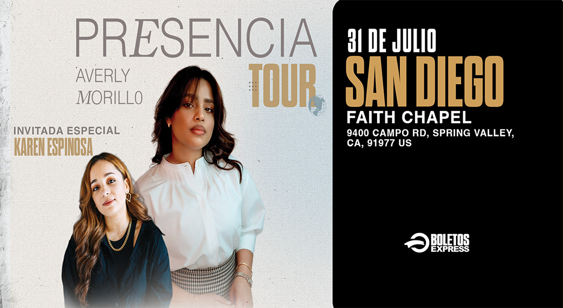Buy tickets for AVERLY MORILLO & KAREN ESPINOSA | SAN DIEGO, CA AVERLY MORILLO & KAREN ESPINOSA | SAN DIEGO, CA