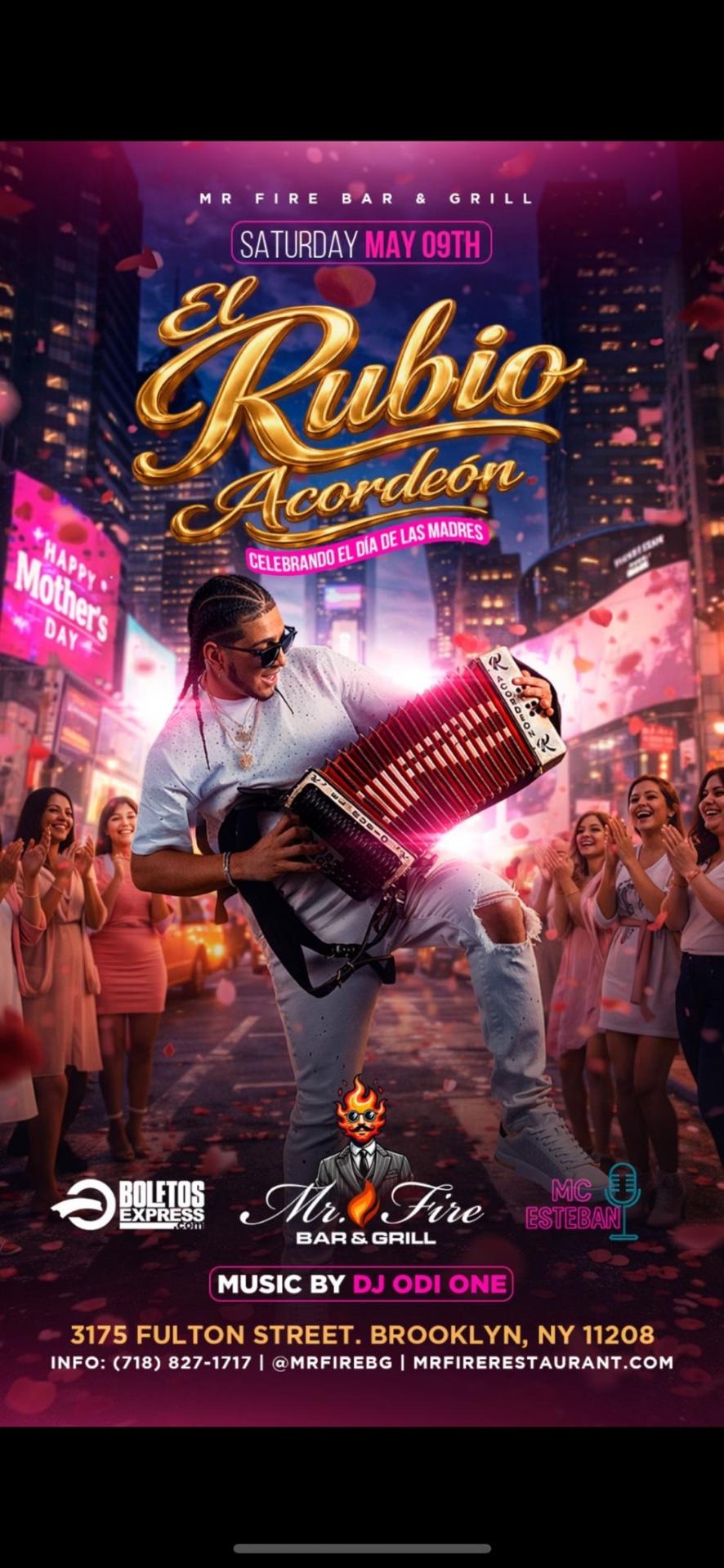 Buy tickets for El RUBIO DEL ACORDEON El RUBIO DEL ACORDEON