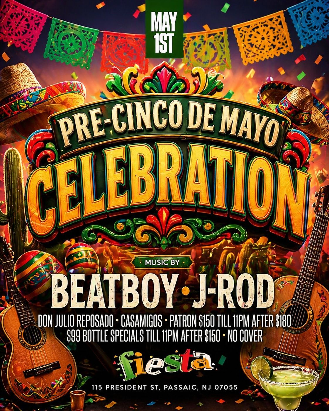 Buy tickets for PRE-CINCO DE MAYO CELEBRATION PRE-CINCO DE MAYO CELEBRATION