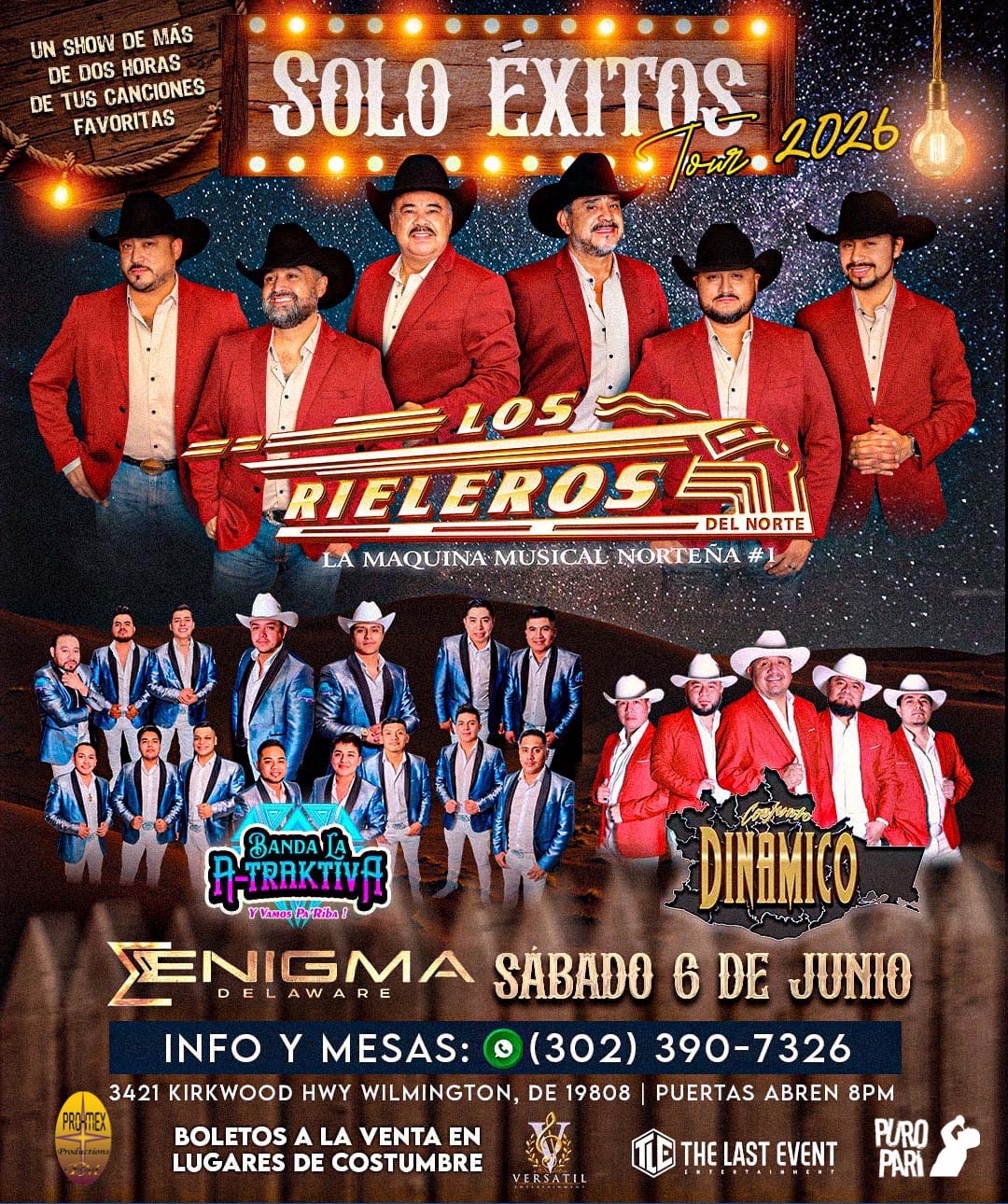 Buy tickets for LOS RIELEROS LOS RIELEROS