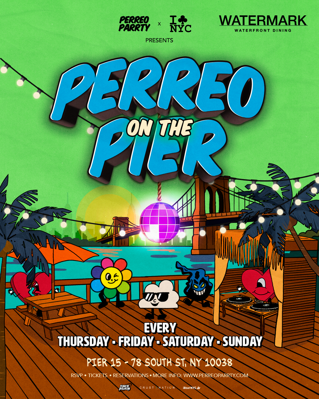 Perreo on the Pier - Open-Air Latin & Reggaeton Dance Party NYC