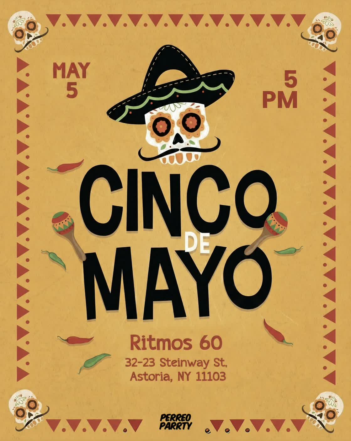 Buy tickets for Cinco De Mayo at Ritmos - Colombian Salsa, Vallenato Reggaeton Bar Cinco De Mayo at Ritmos - Colombian Salsa, Vallenato Reggaeton Bar