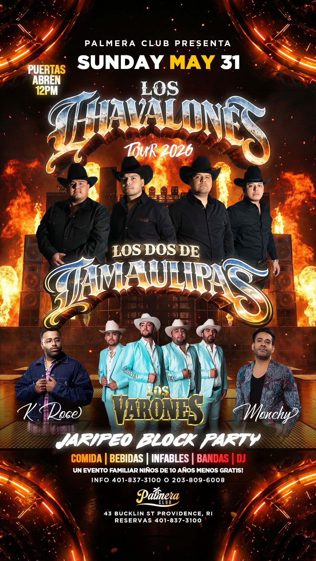 Buy tickets for LOS CHAVALONES LOS CHAVALONES