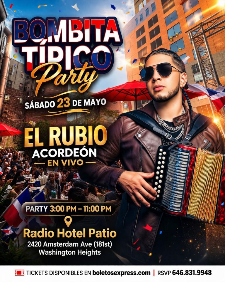 El Rubio Acordeon Bombita Party