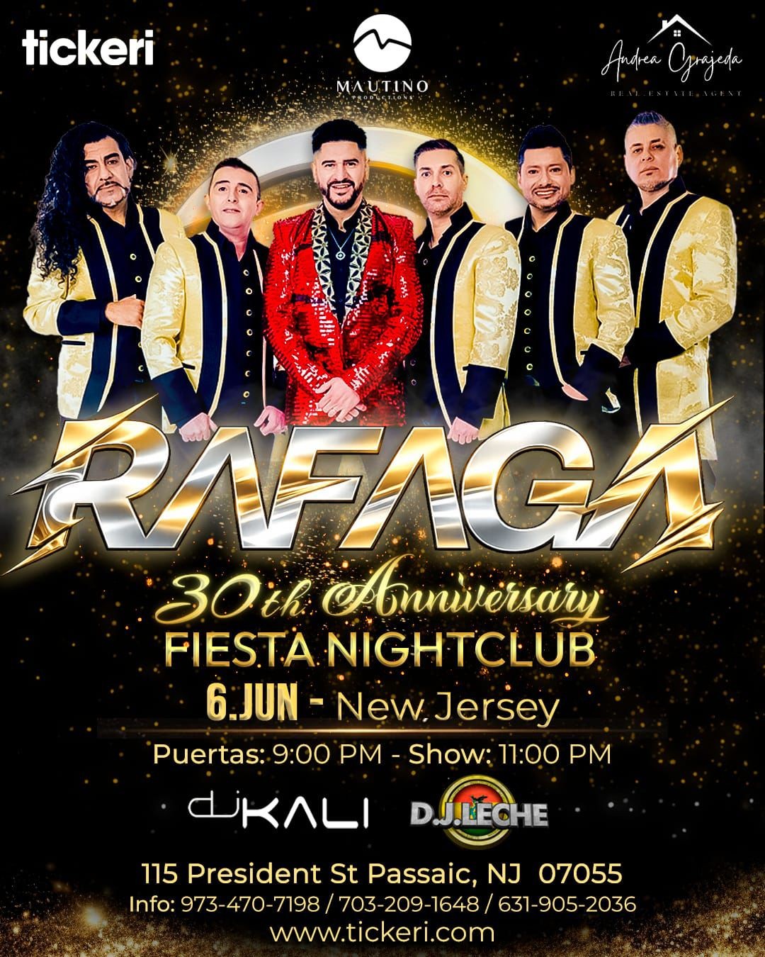 RAFAGA EN SU 30TH ANIVERSARIO