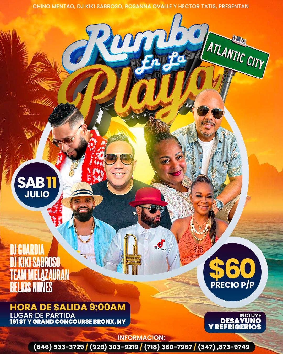 Buy tickets for RUMBA EN LA PLAYA RUMBA EN LA PLAYA