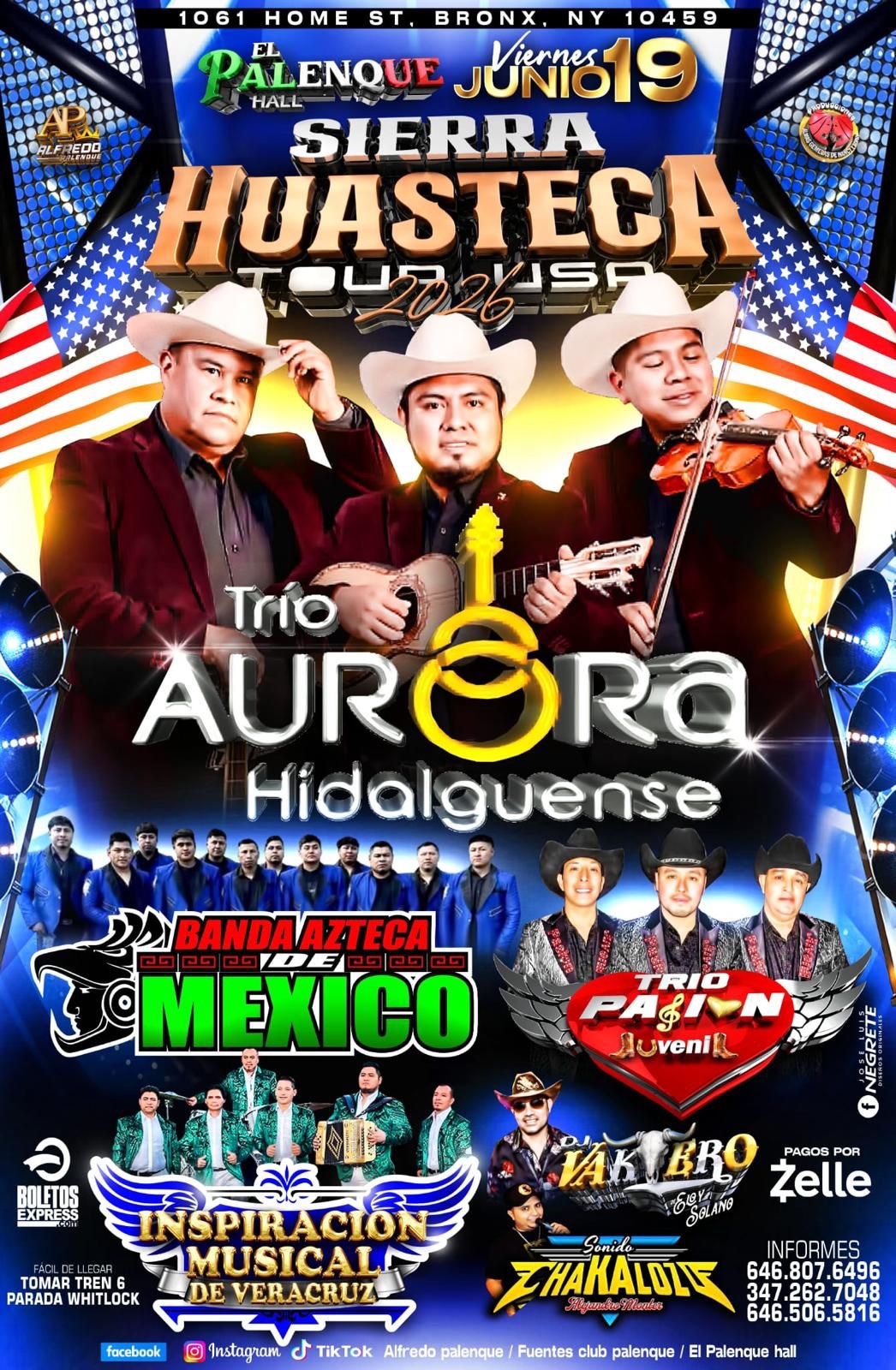 Buy tickets for TRIO AURORA HIDALGUENSES TRIO AURORA HIDALGUENSES